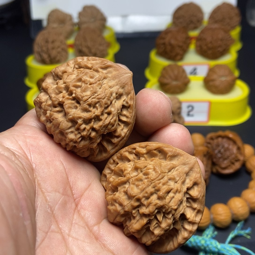 文玩核桃把件官帽3