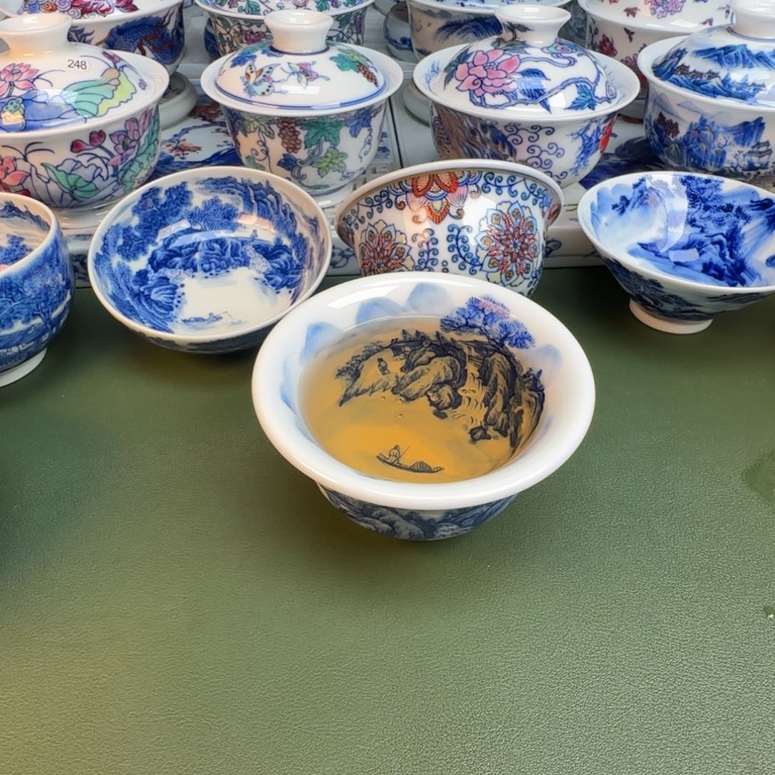 陶纯手工纯手绘茶具252