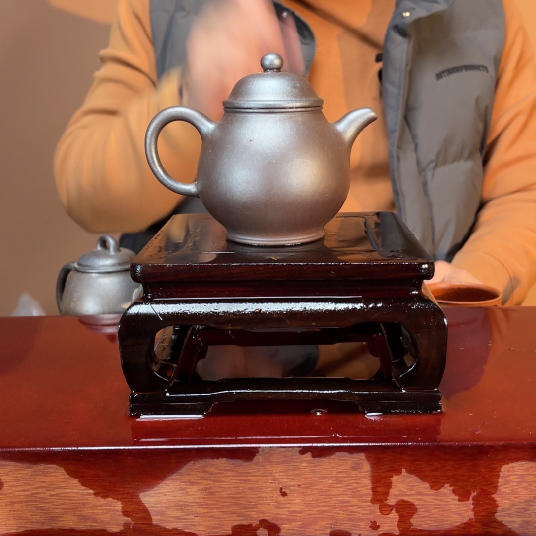 紫砂茶壶高端160cc紫泥高温