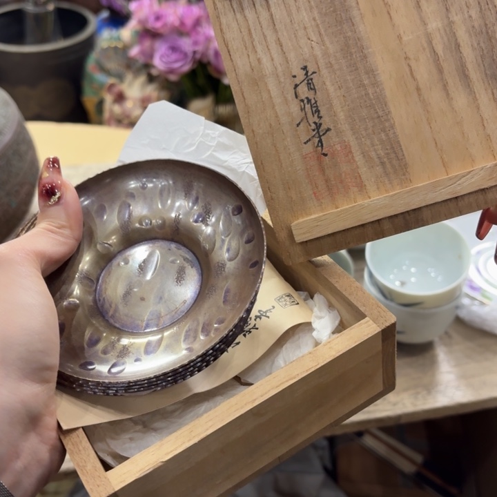 铜古美术置物摆件