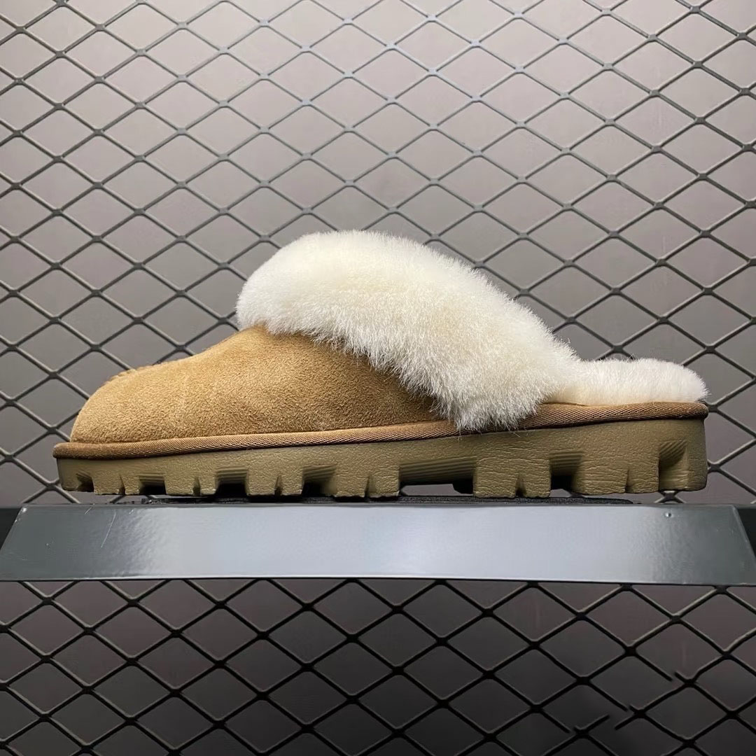 【薄底星托】桑坡秋冬时尚经典雪地靴羊皮毛一体厚底休闲懒人毛毛鞋