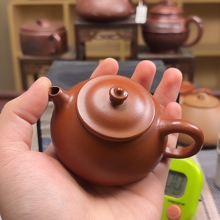 四***哥紫砂茶壶微瑕处理