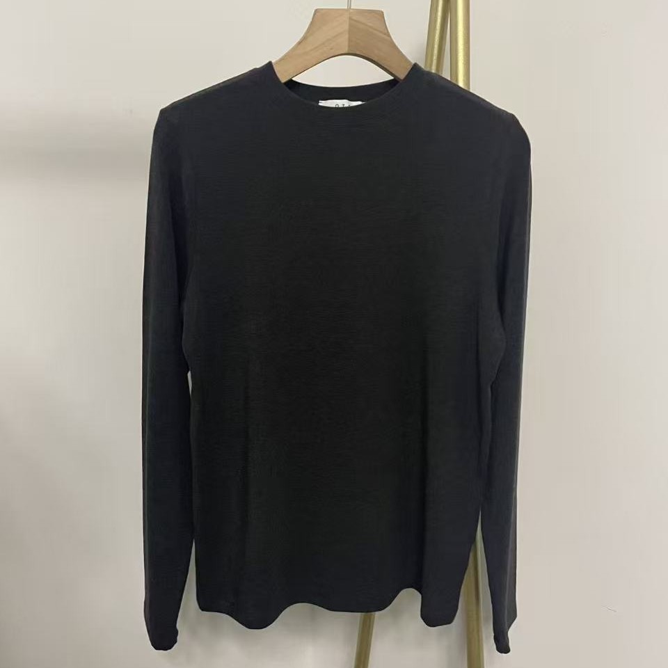 秋季高品质打底衫深灰色长袖打底PZDD-58