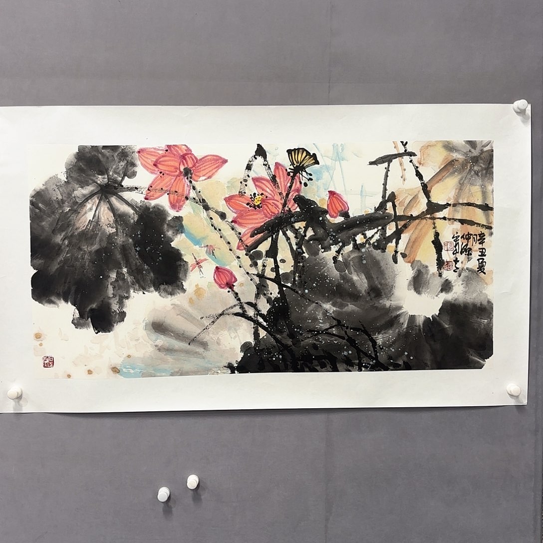 国画国画纯手绘作品请放心去藏