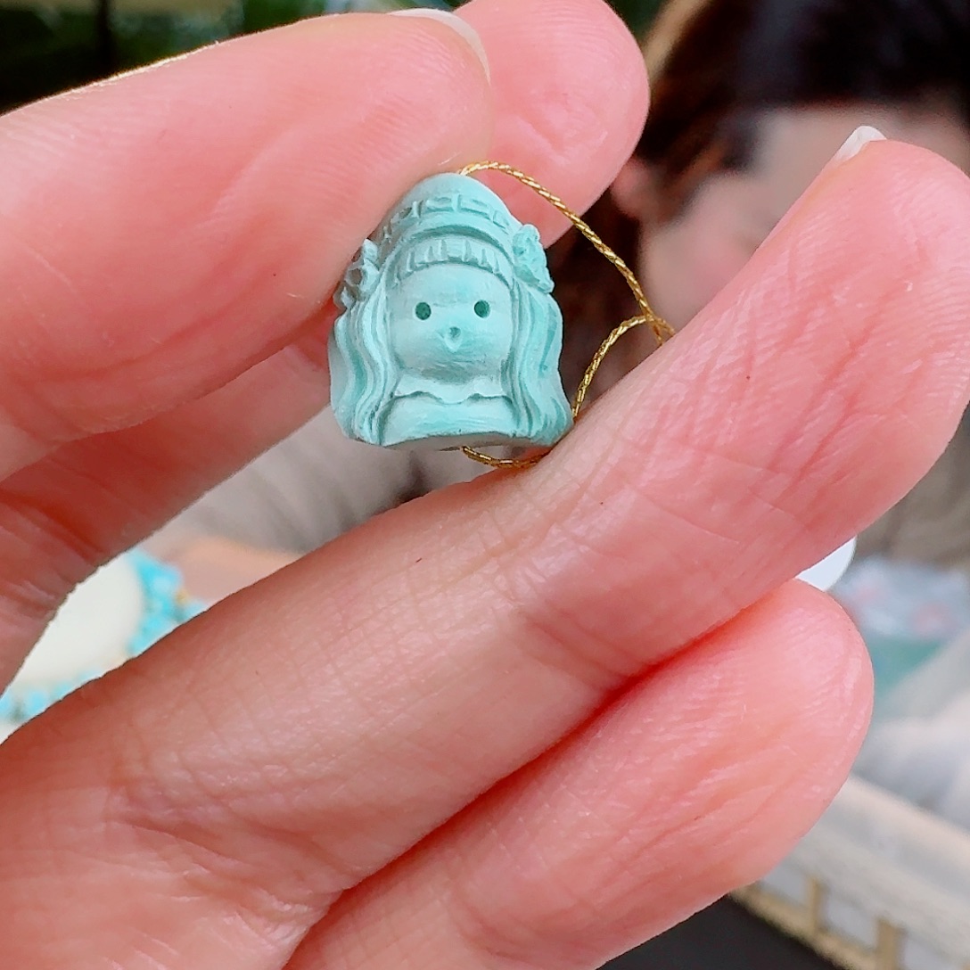 绿松石珠宝奇石未镶嵌