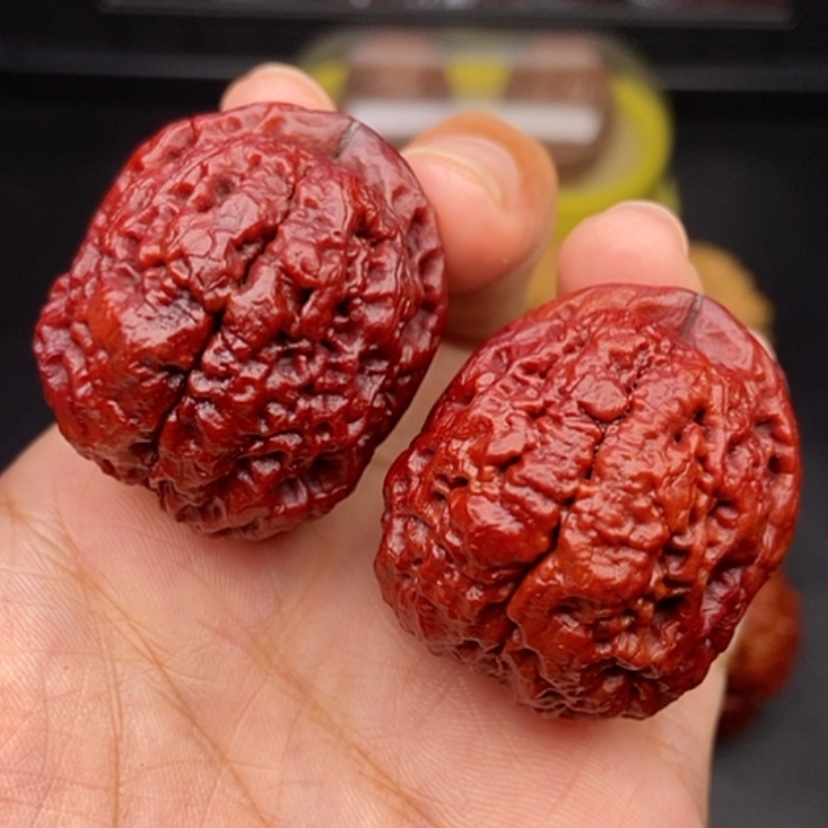 【闪购商品】文玩核桃把件38尺老蟾头