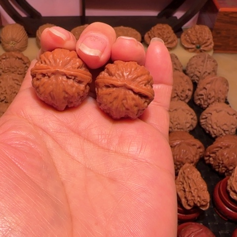 把件文玩核桃秋子