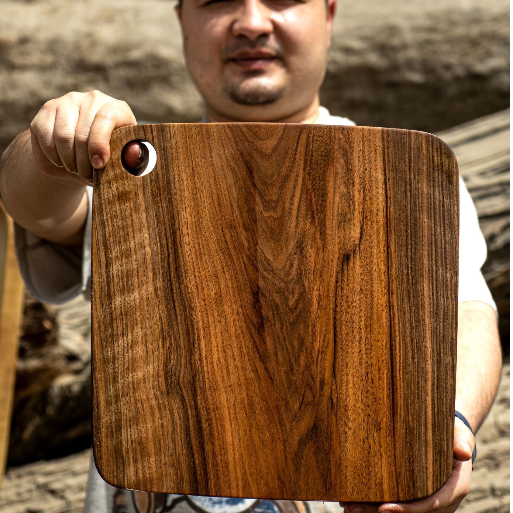 天然核桃木加厚实木菜板防裂抗菌砧板家用厨房用切菜板案板水果班