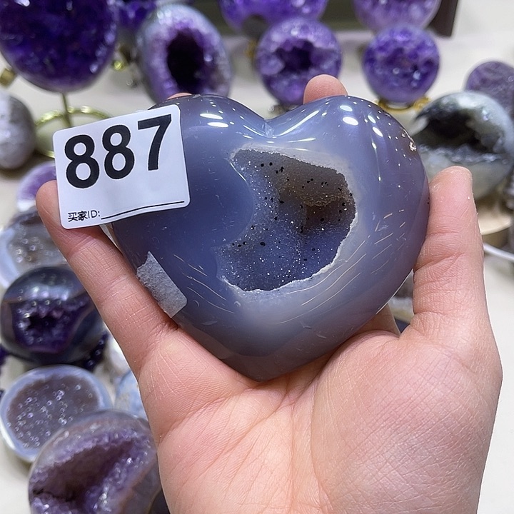 紫晶摆件未镶嵌摆件887