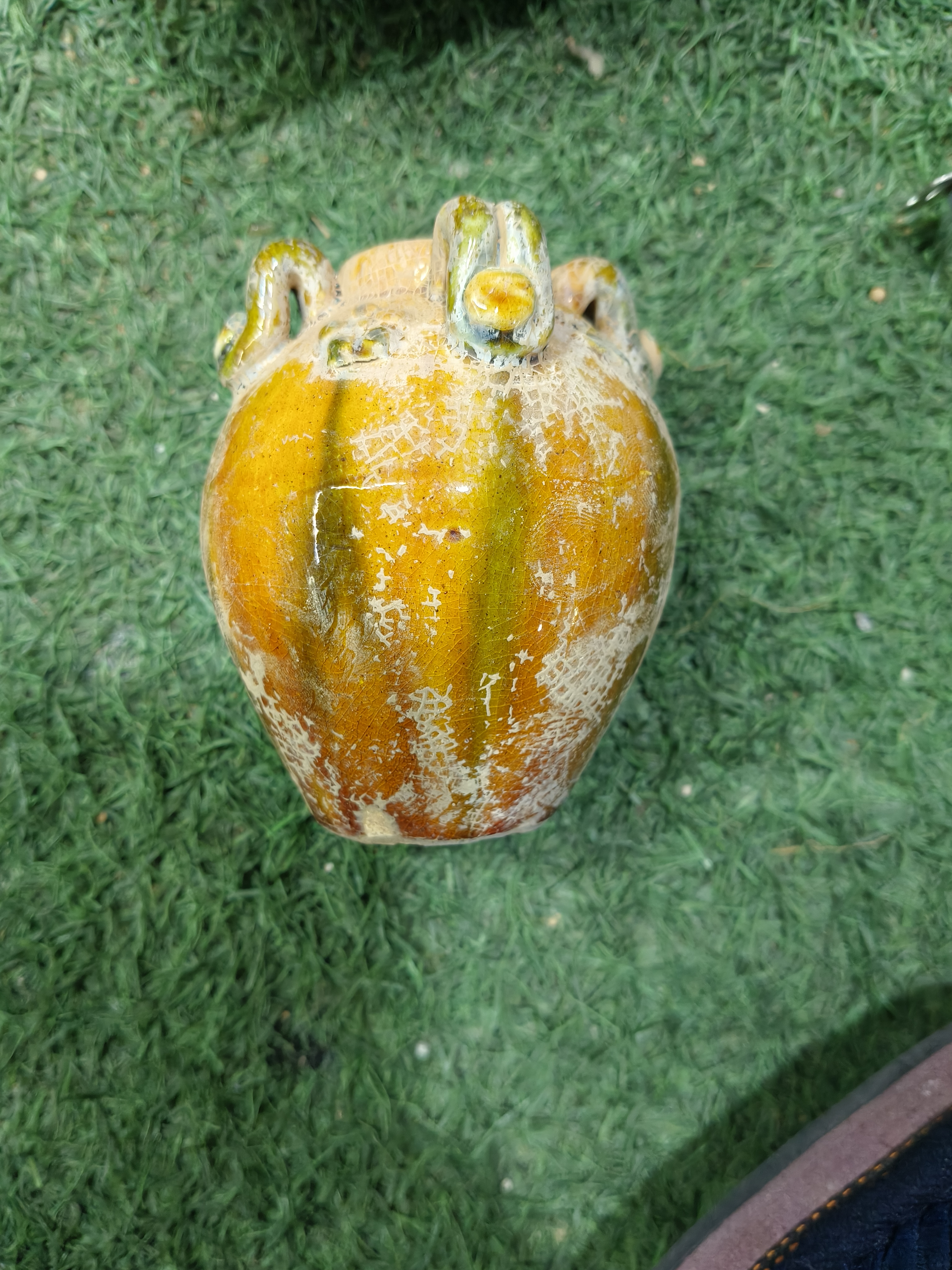 摆件摆件摆件三彩小罐