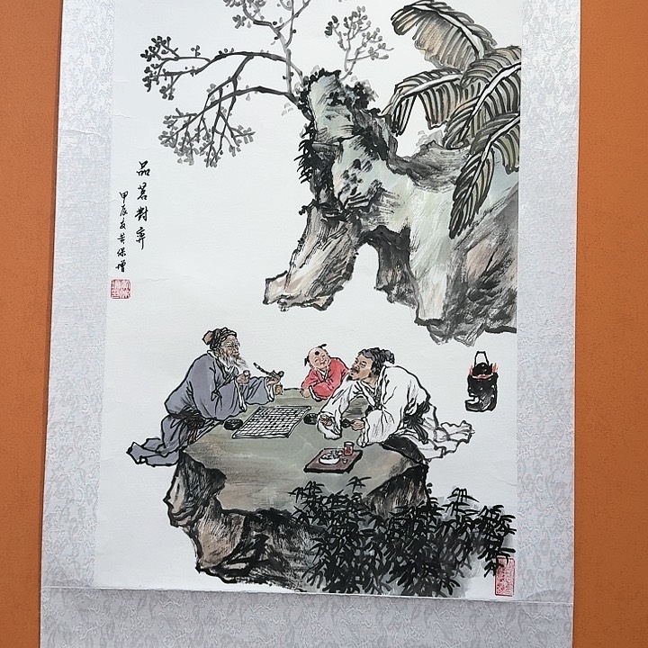 国画书法作品多次参加