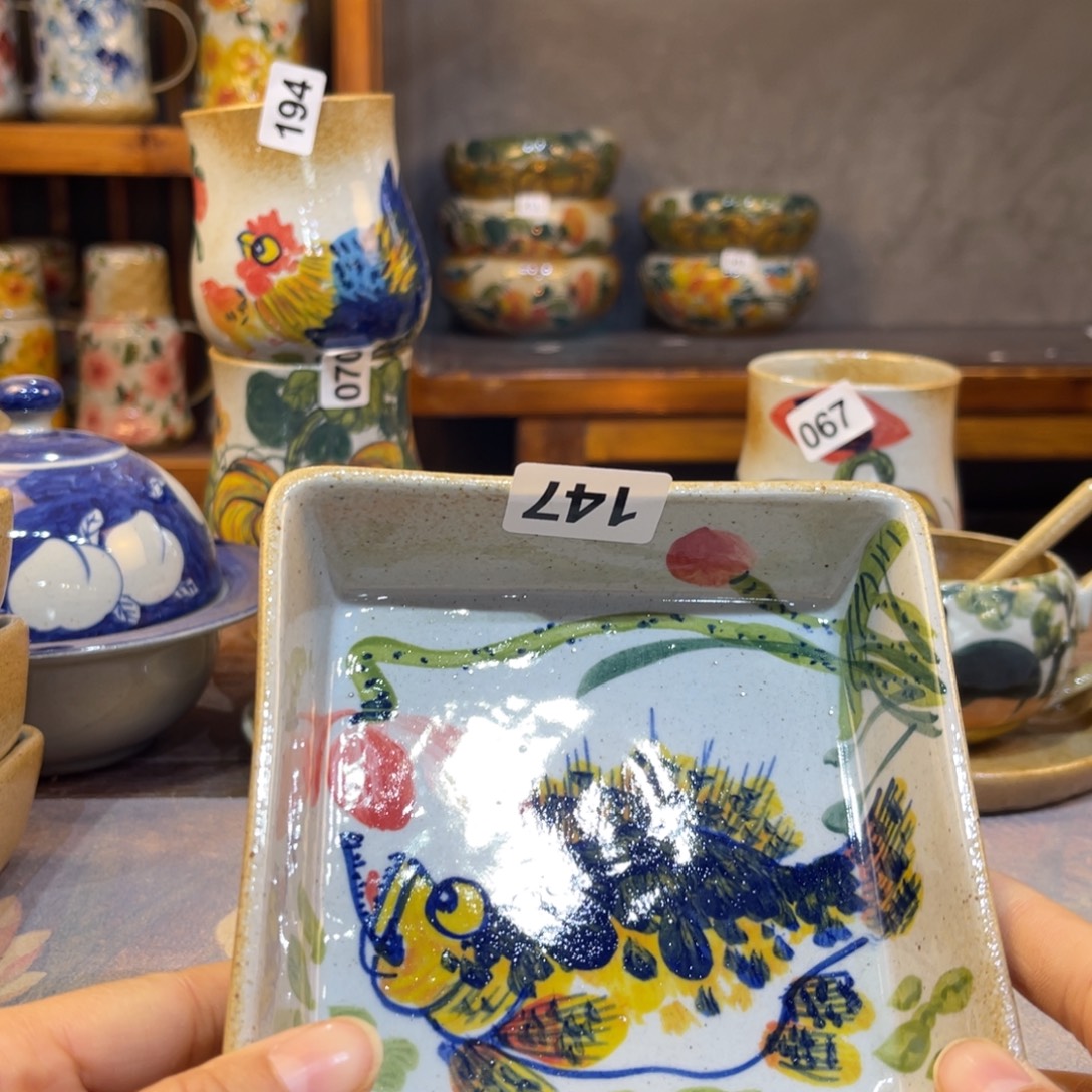 瓷片景德镇手工制作