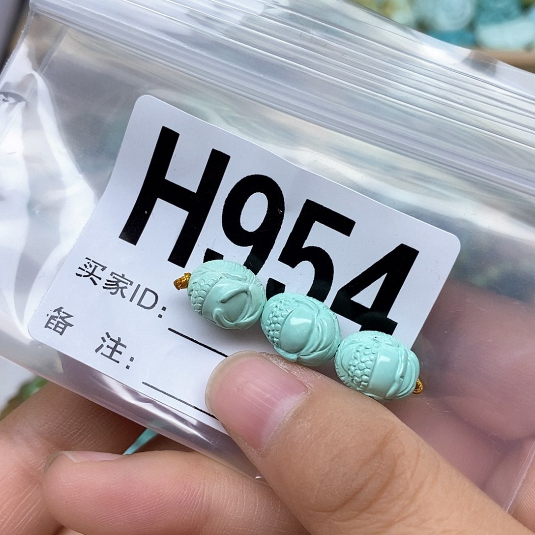 绿松石配饰未镶嵌