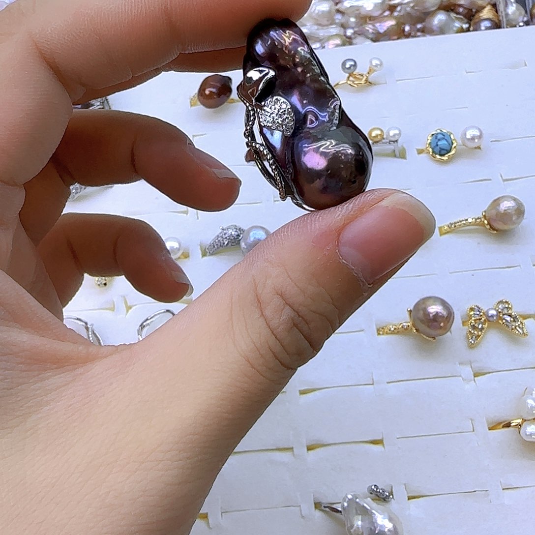 未镶嵌项链定制69淡水珍珠