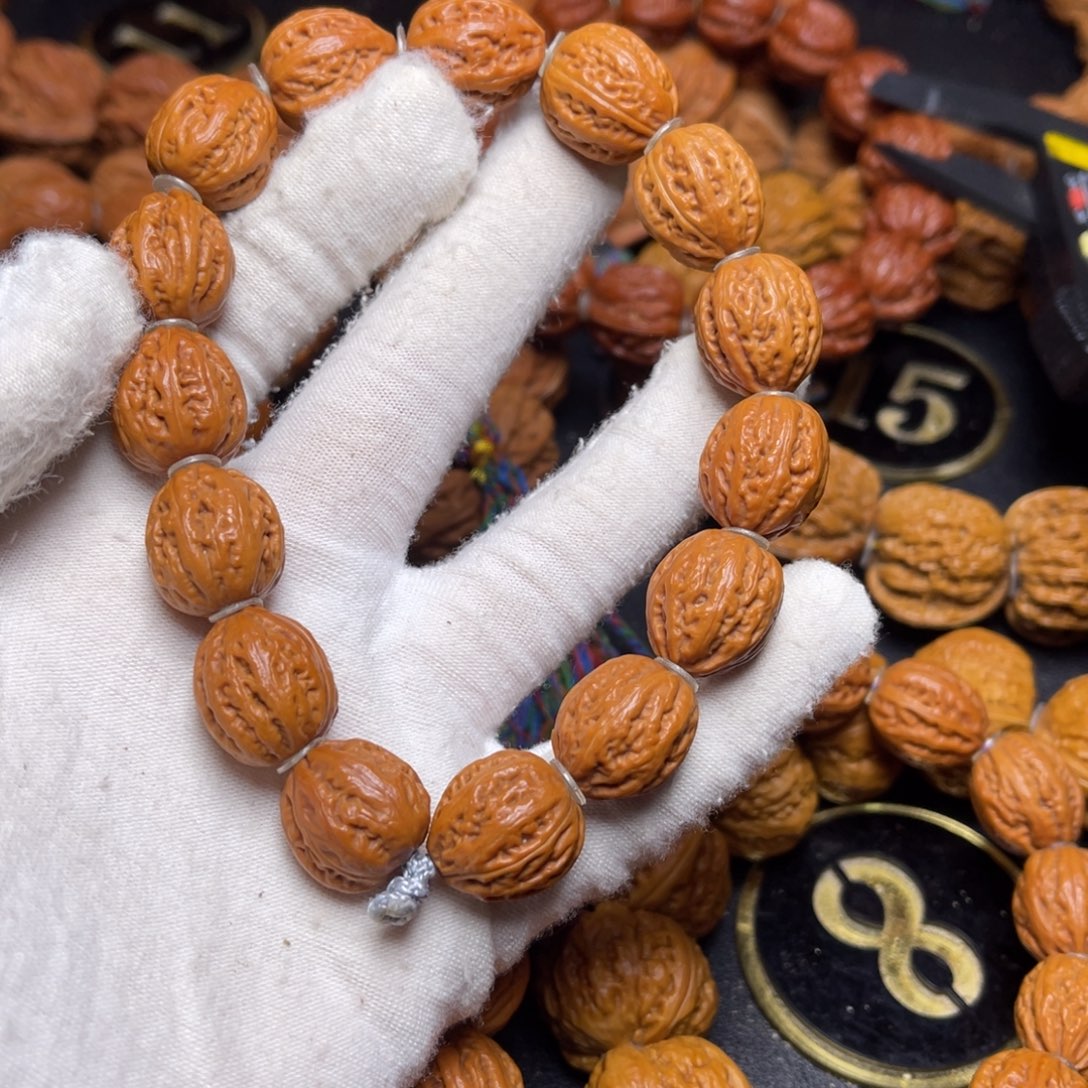 好***一手串文玩核桃小京八手串