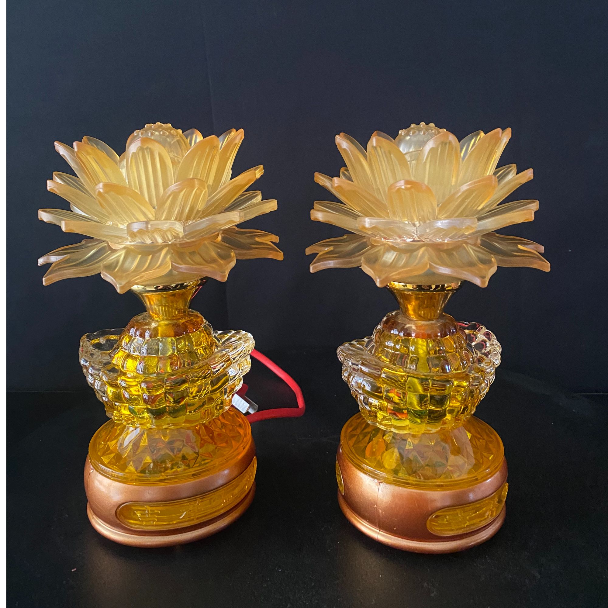 led插电元宝莲花灯（拍一发五)