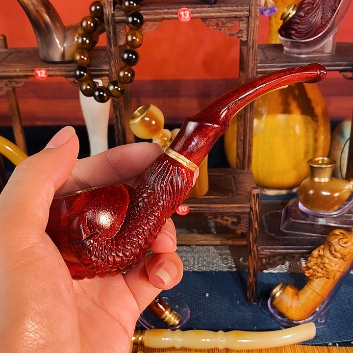 高端定制紫檀工艺斗