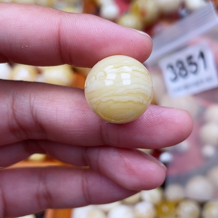 蜜蜡未镶嵌珠宝奇石粉18.7虎皮