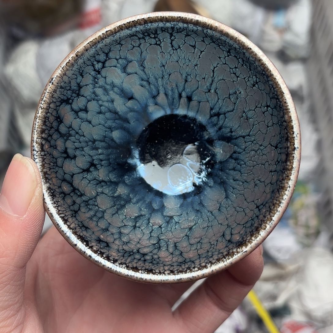茶盏微瑕建盏主人杯一只
