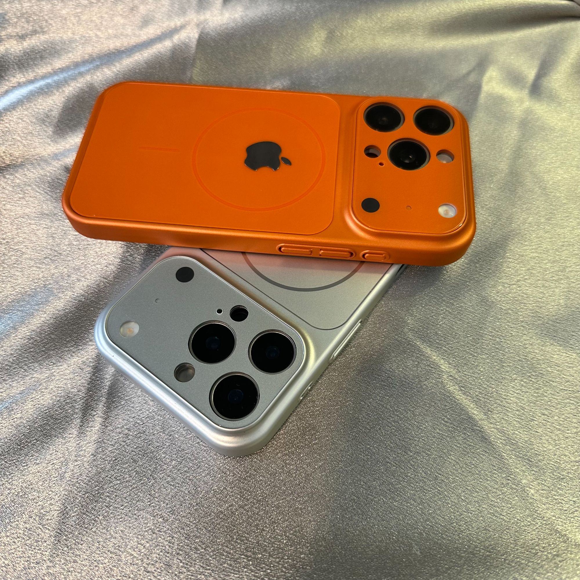 秒变17康宁玻璃磨砂手机壳适用iPhone16promax苹果15/14/17pro硬