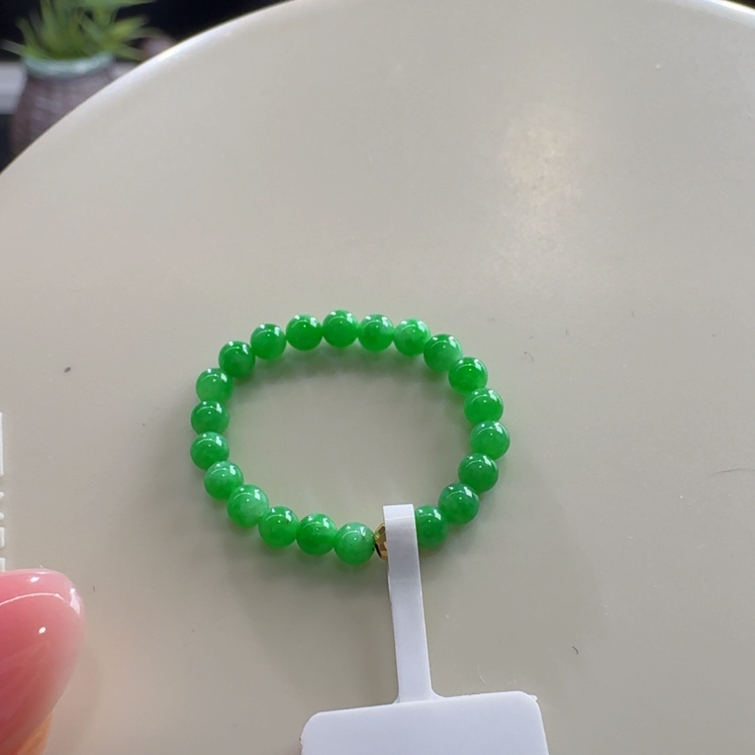 未镶嵌手链翡翠璇*福利款戒圈3mm