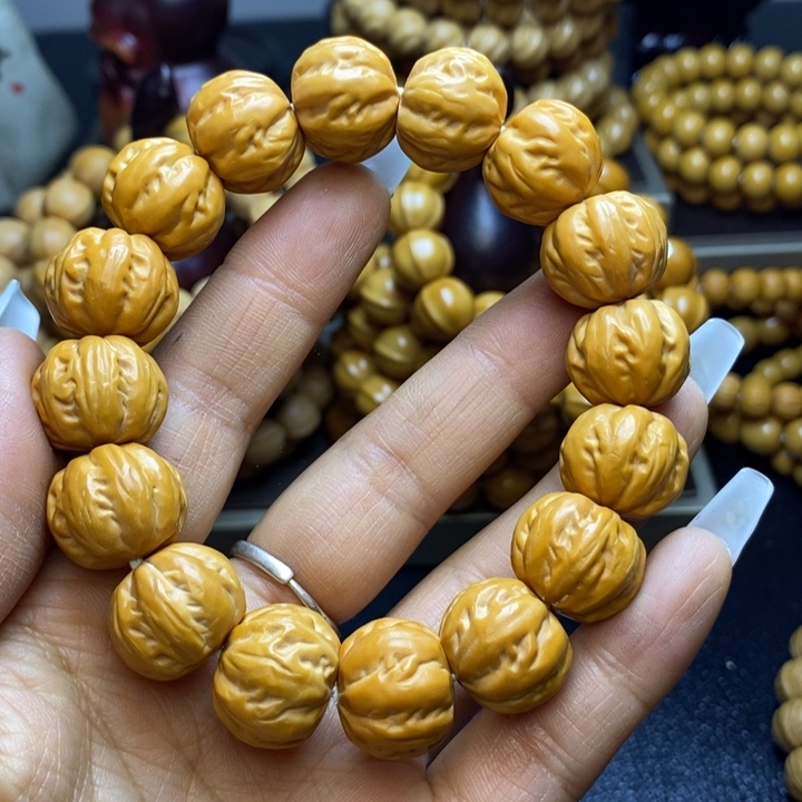 猴头核桃手串猴头猴脑