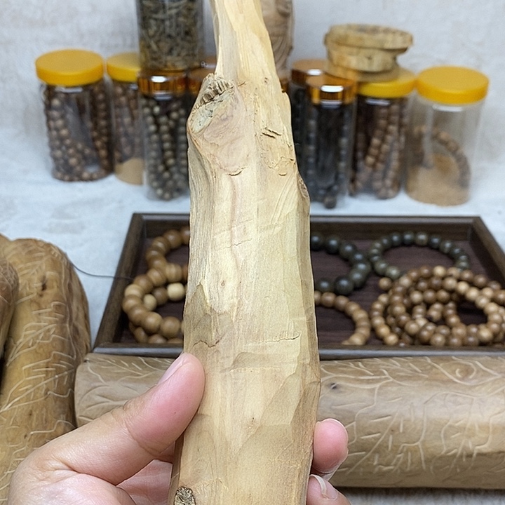 浮***梦无事牌檀香木檀香木原料202克