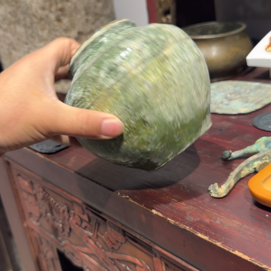 不***&一物一图，土陶罐