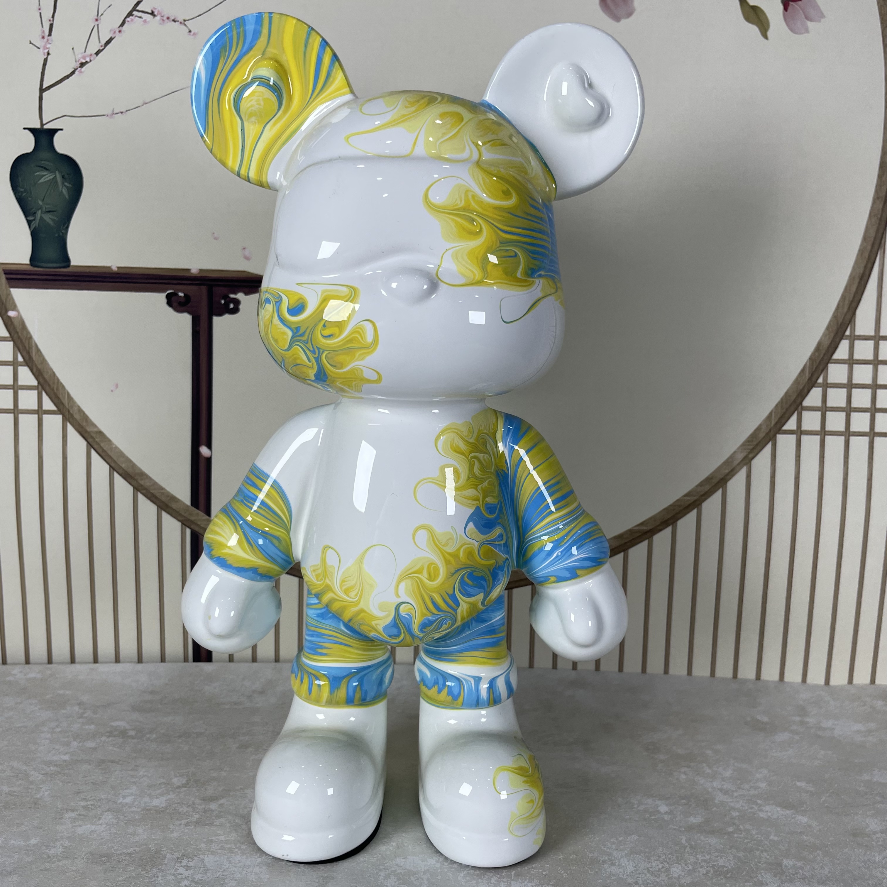 创意家居装饰品客厅桌面轻奢潮玩礼物手工网红大型可爱