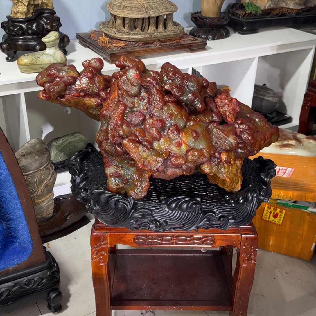 紫砂茶杯鉐*鎶精品摆件家居摆件