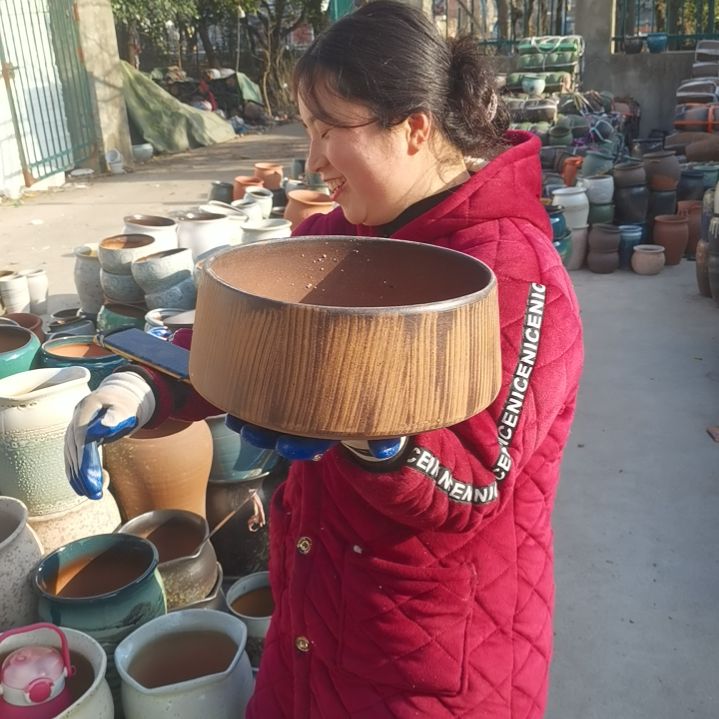 红陶口26高14瑕疵