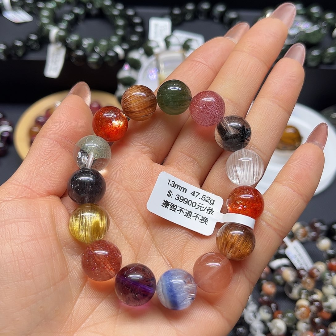 水晶手链未镶嵌手链