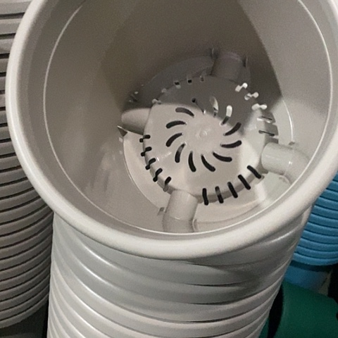 树脂四季4号微瑕灰白无托8个