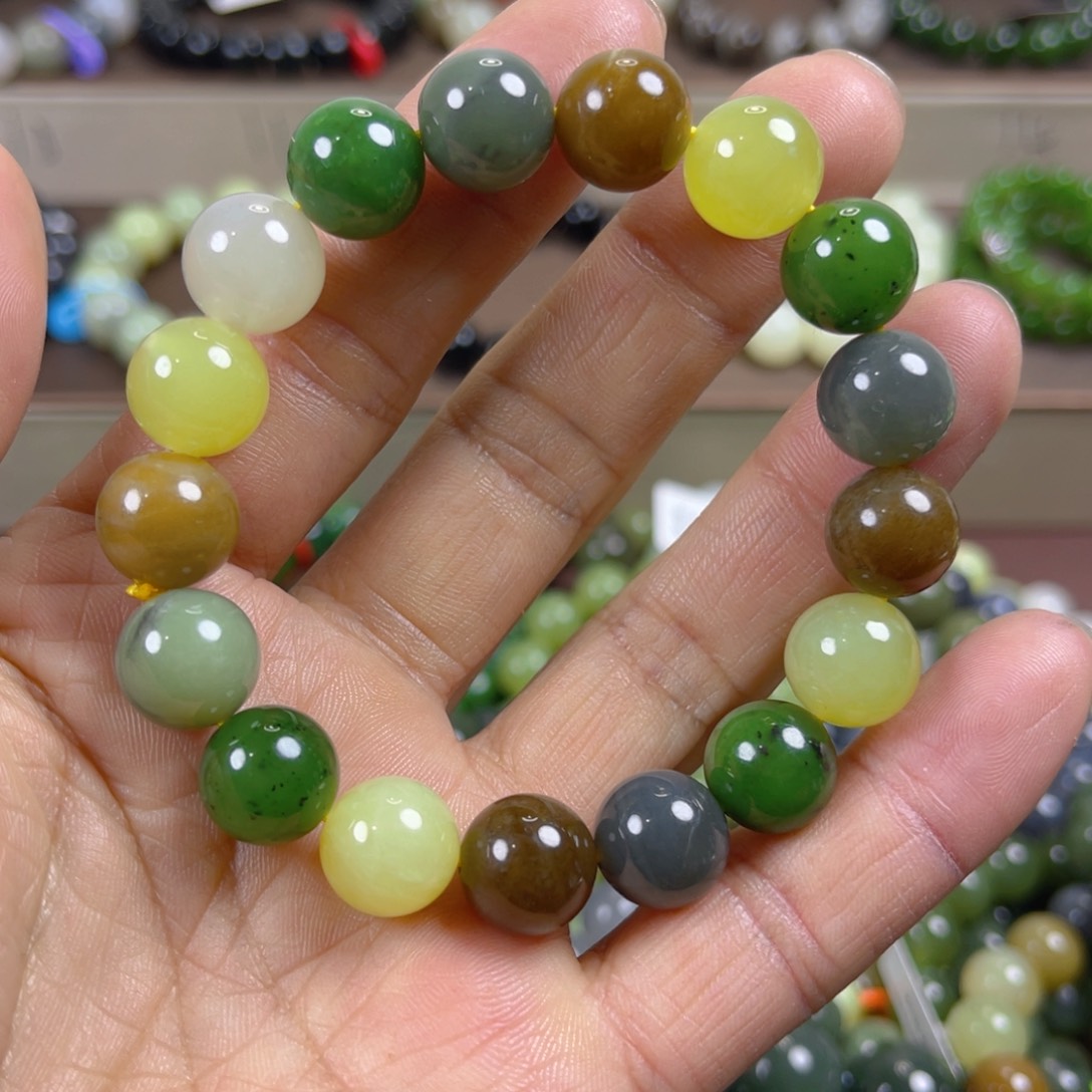 和田玉手链未镶嵌