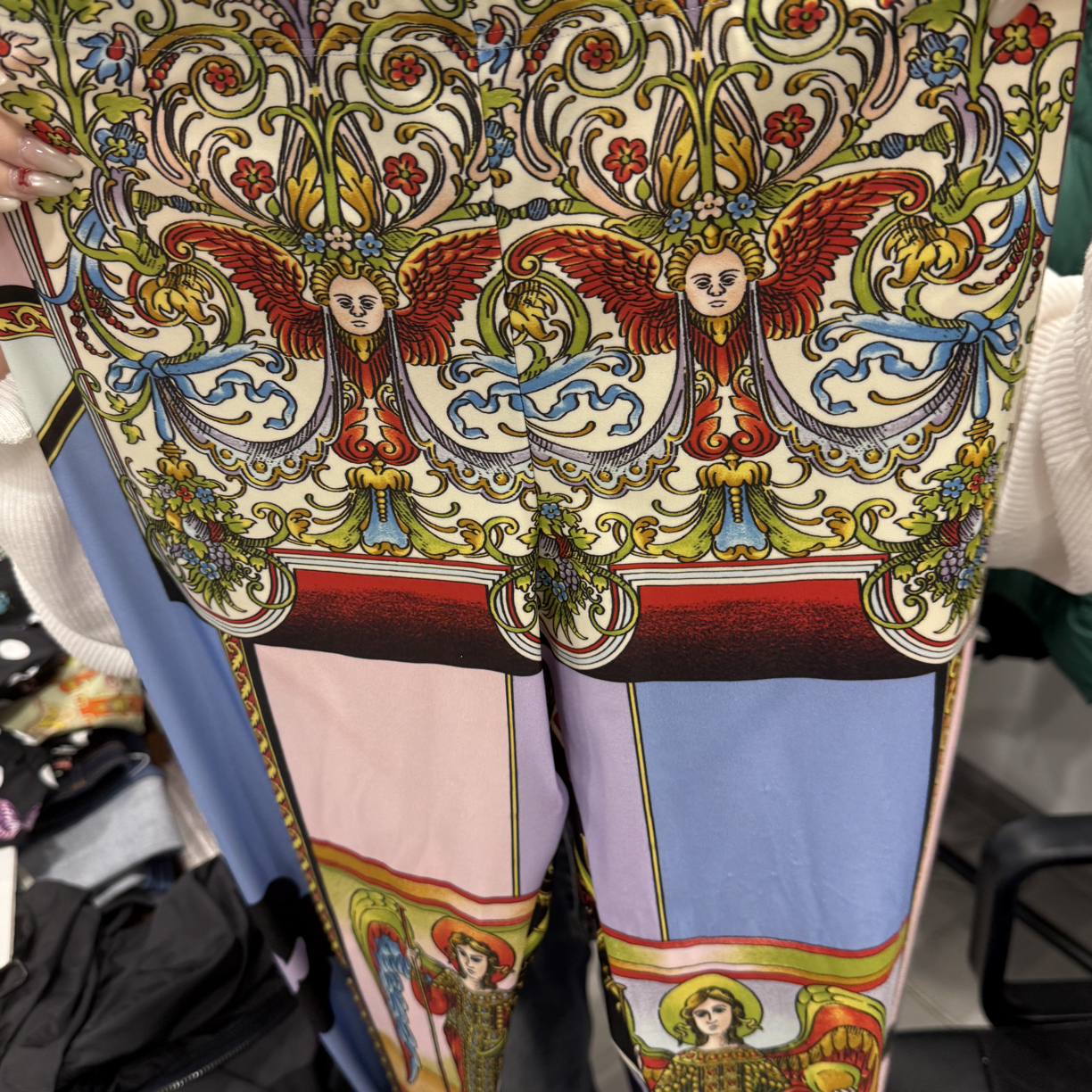 99新 Alexander McQueen/亚历山大·麦昆 范思哲裤子