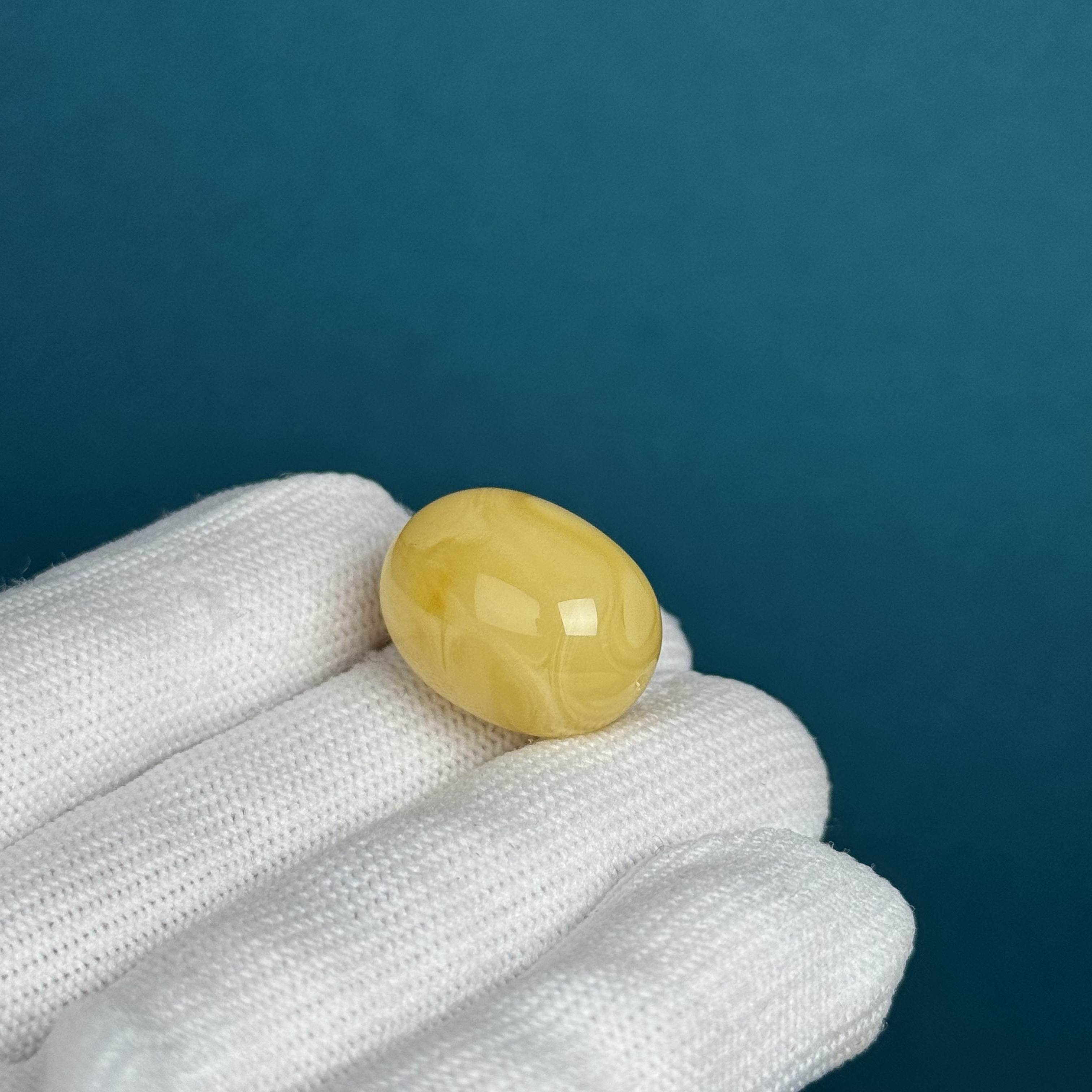 F1535天然原矿蜜蜡妖花枣珠 15.2*20.6mm一物一图 支持鉴定