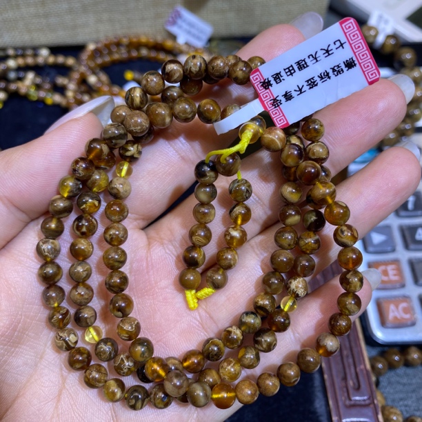 天然缅甸琥珀溶洞108