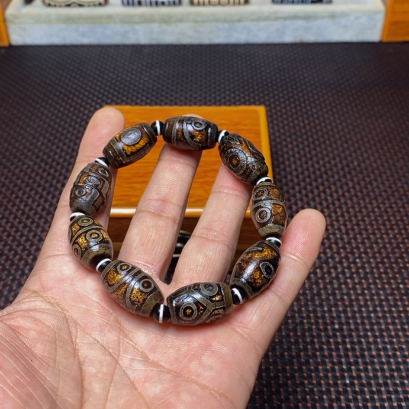 【闪购商品】玛瑙/玉髓手链未镶嵌镜*