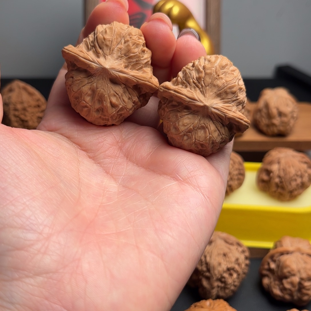 把件文玩核桃南瓜墩38全