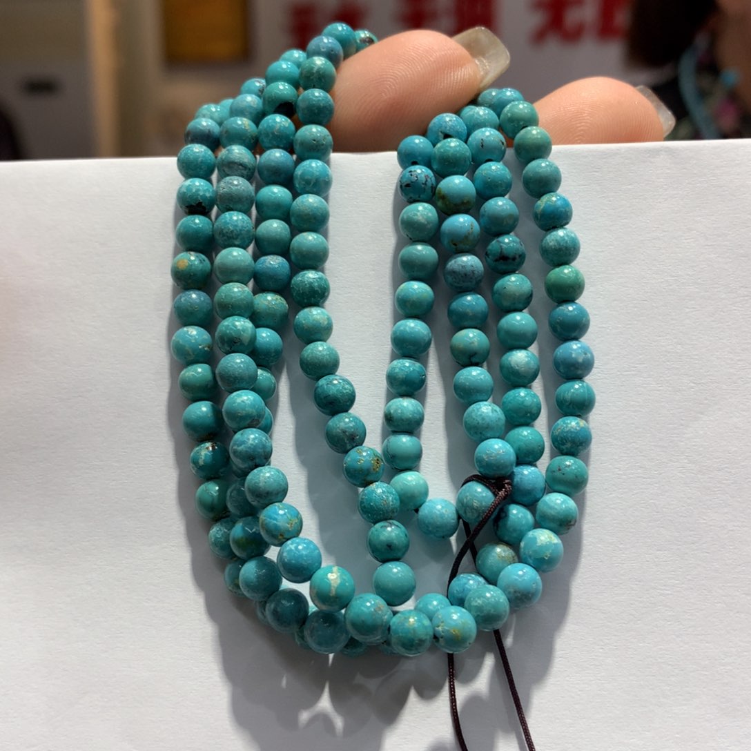 绿松石长链未镶嵌