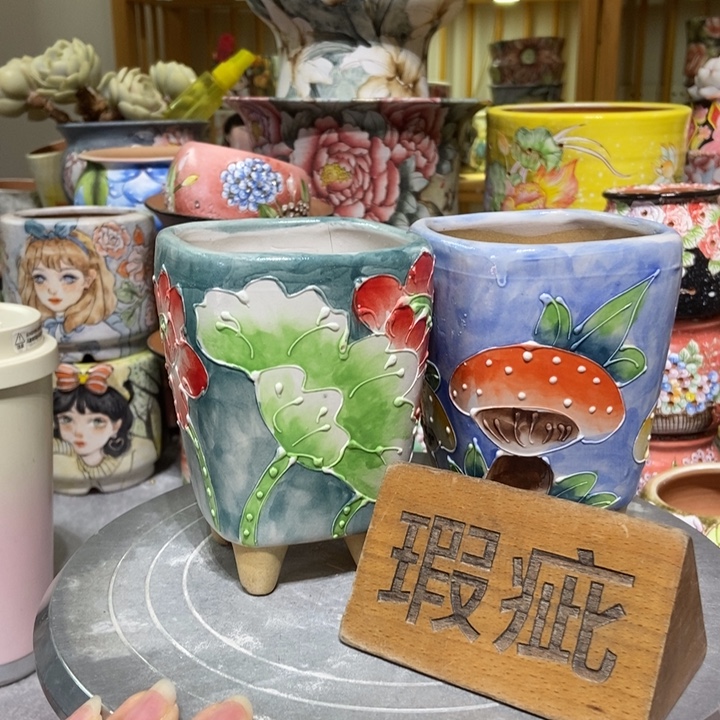 景德镇艺术手绘作品
