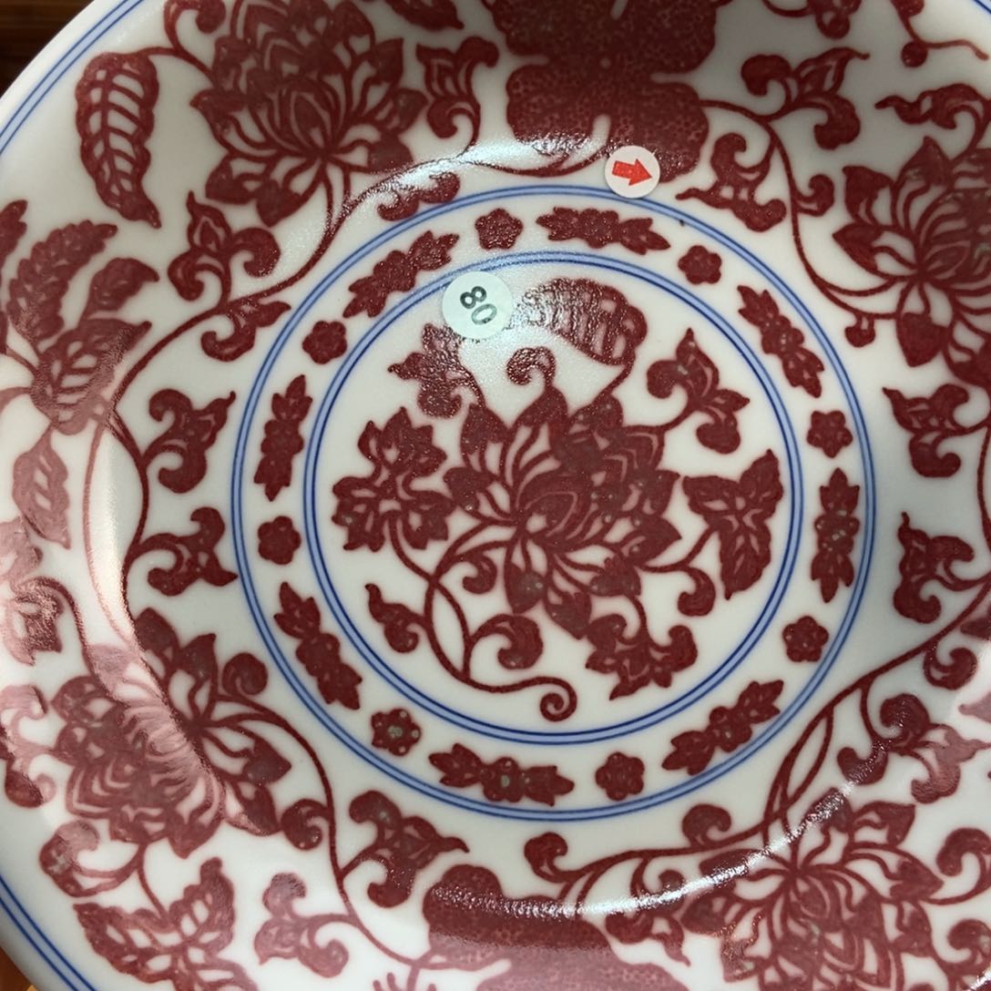 手绘现代茶具非古董