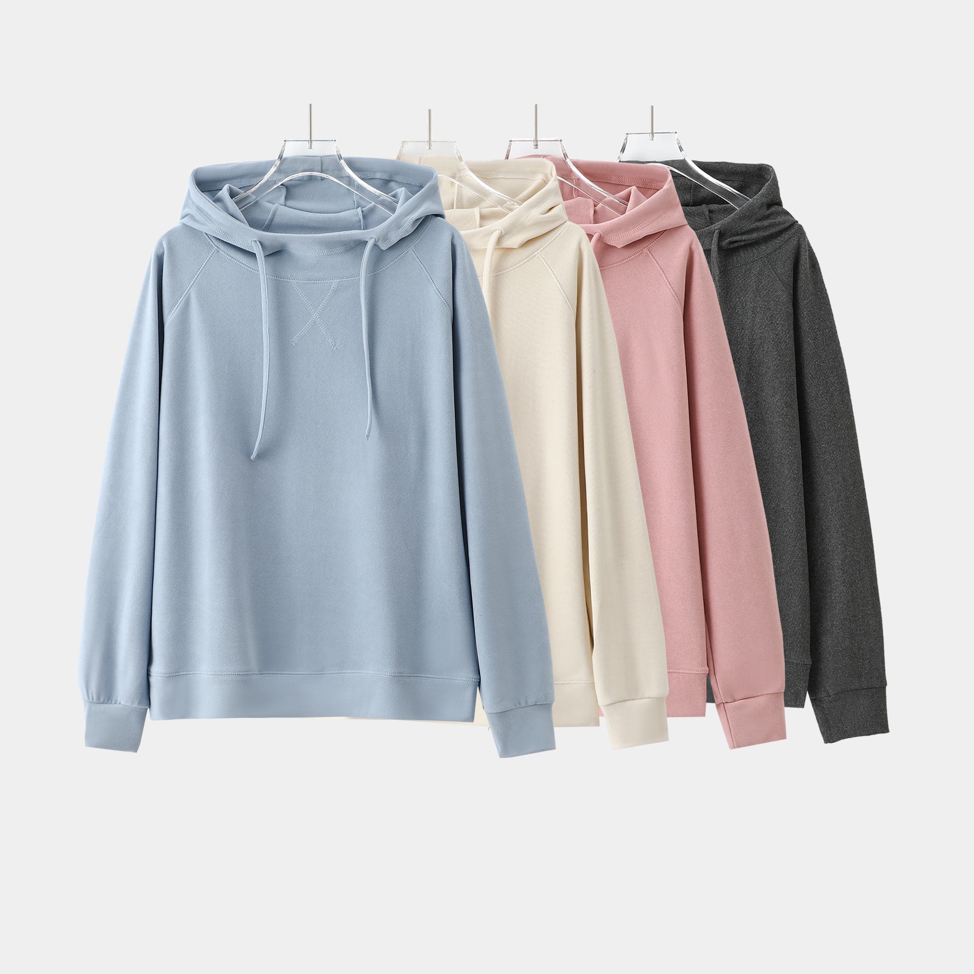 经典款 [一件够穿] 美拉绒！女休闲百搭连帽卫衣 【现货】