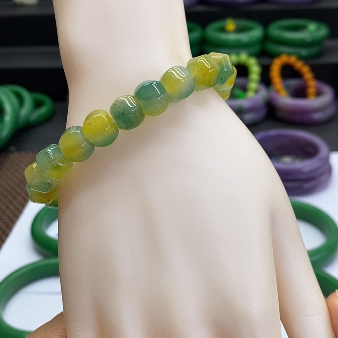 未镶嵌手串石英质玉