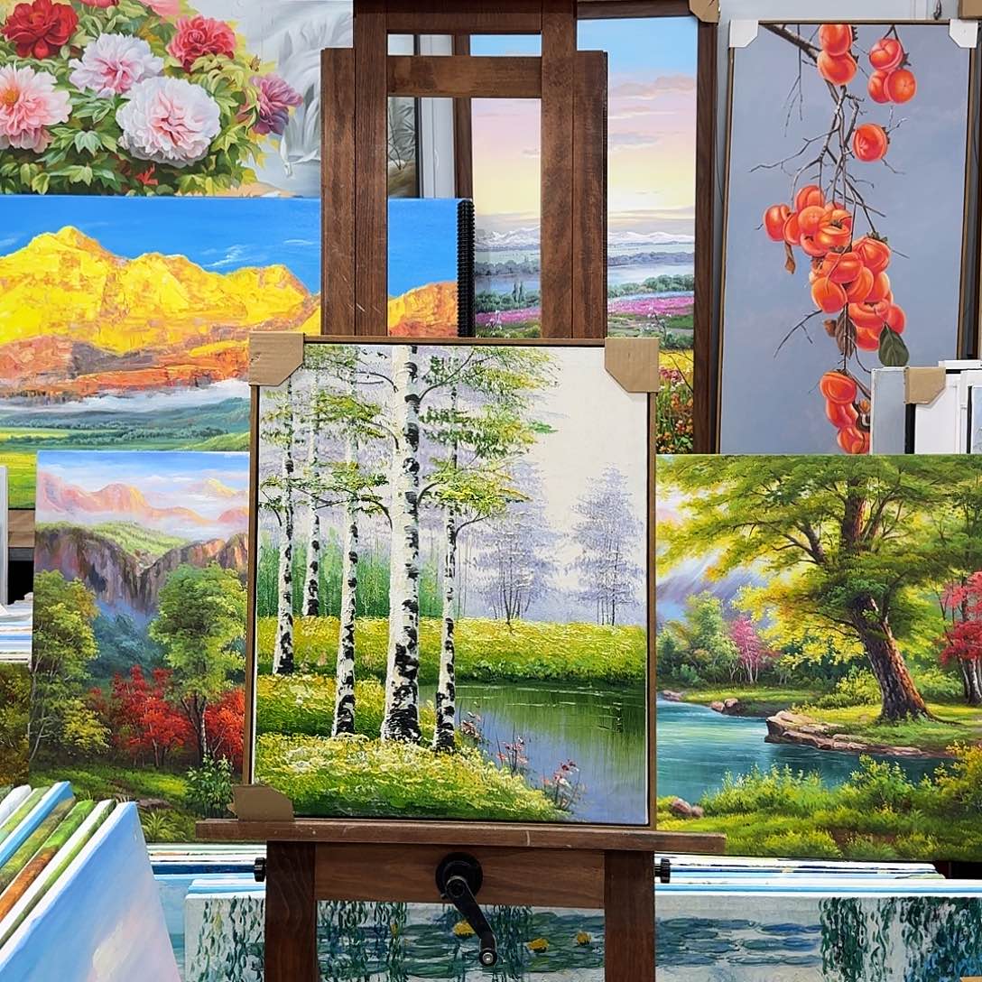 油画5060油画作品展作品展作品