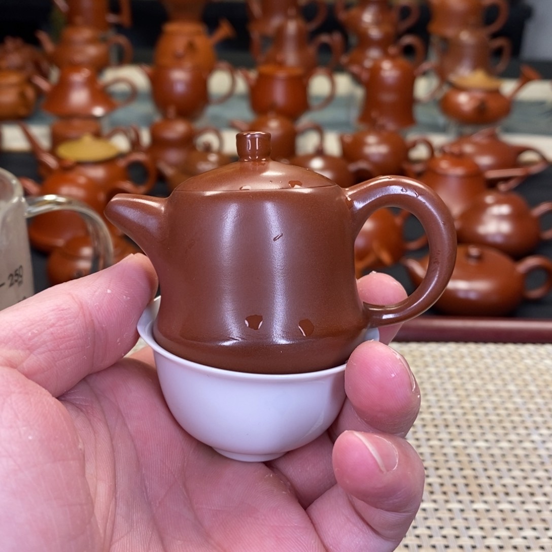 紫砂茶壶潮州手拉壶