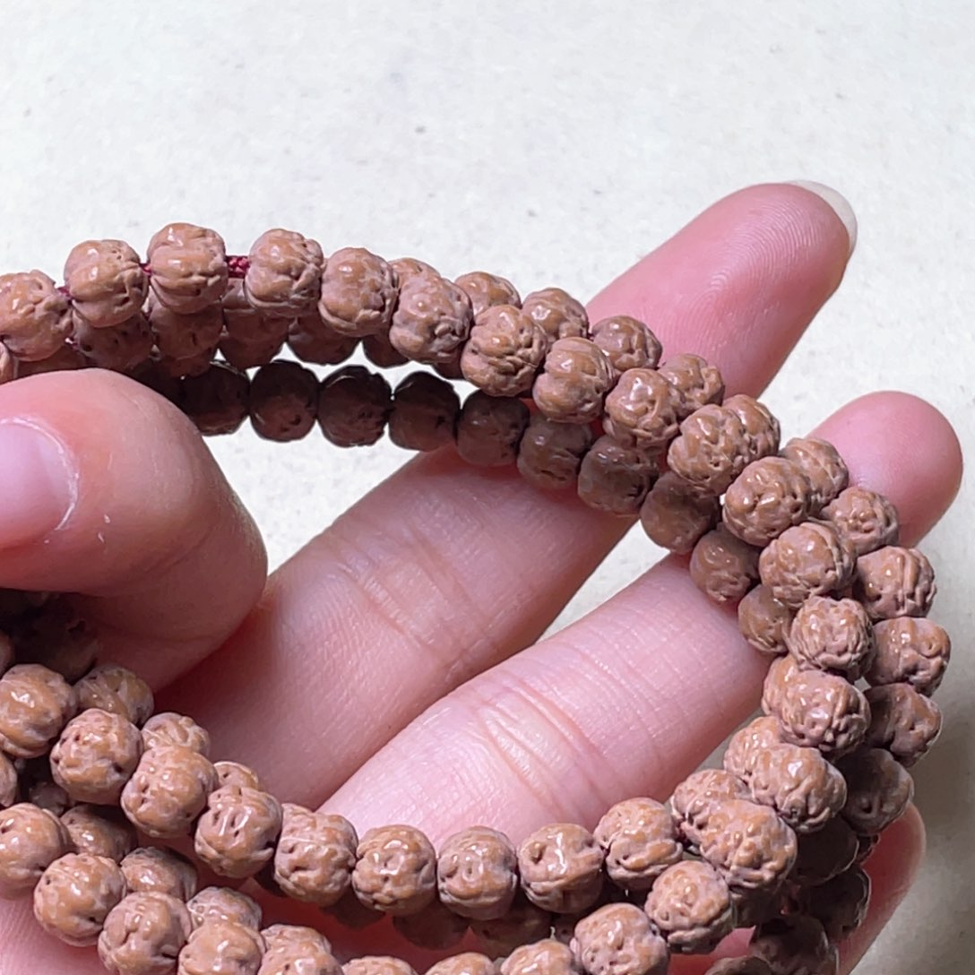 金刚菩提手串臻**南定制收藏级佛手尺寸6