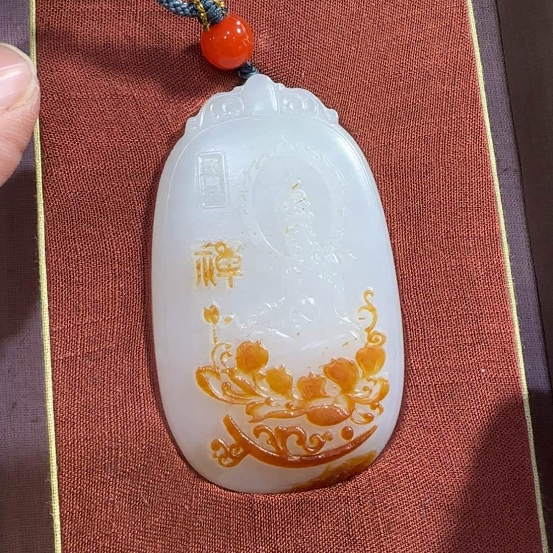 和田玉挂件未镶嵌