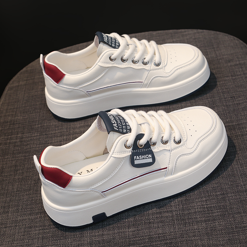 品牌小白鞋女2025秋季新款厚底舒适轻便休闲运动鞋女26852