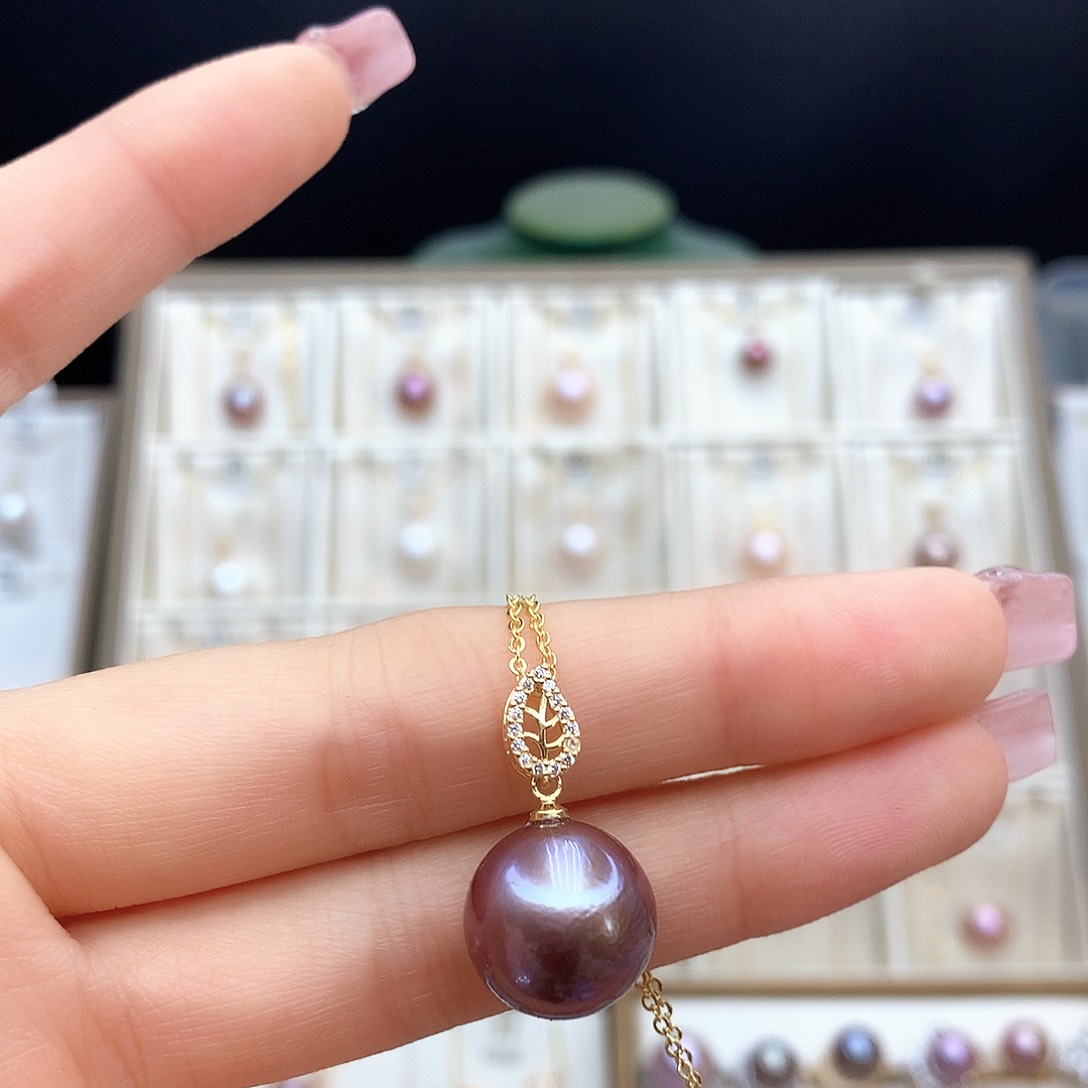 淡水珍珠颈饰合金